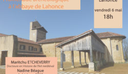 Visite de l’abbaye de Lahonce avec Maritchu Etcheverry et Nadine…