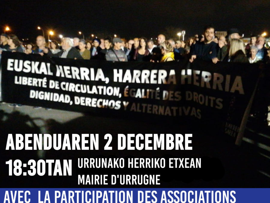 Ce soir: Table ronde sur la crise des réfugiés au Pays basque: travail des associations et solidarité